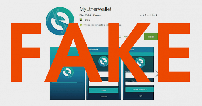 Fake MyEtherWallet App on Google Play is Targeting Android Phones